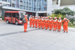 烈火炼金——福建pp电子网站参加将乐县森林防灭火应急演练